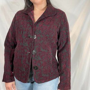 CMC Burgundy Vintage Blazer